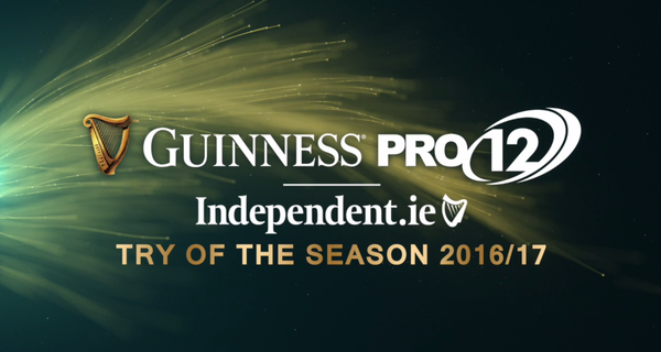 Guinness PRO12 Independent.ie Try of the Season 16/17